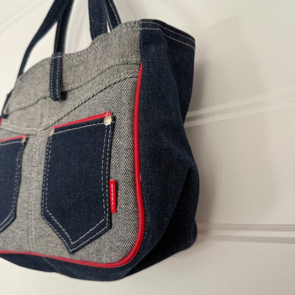 Vintage - Kookai - Small Denim Purse - Picture 4 of 8